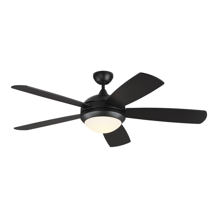 Discus 52" Ceiling Fan in Midnight Black - available from The Lighting Shoppe, trusted by Canadian homeowners