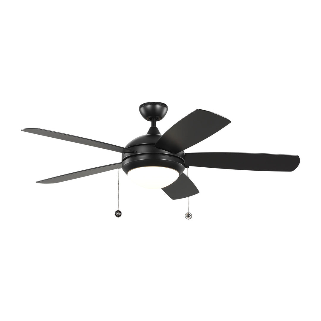 Discus 52" Ceiling Fan in Matte Black - available from The Lighting Shoppe, trusted by Canadian homeowners