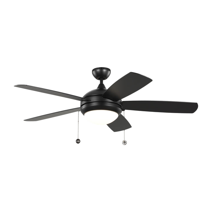 Discus 52" Ceiling Fan in Matte Black - available from The Lighting Shoppe, trusted by Canadian homeowners