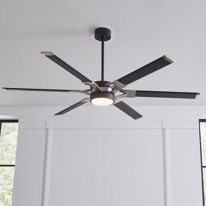 Visual Comfort Fan Canada - 6LFR62MBKD - 62" Ceiling Fan - Loft - Midnight Black