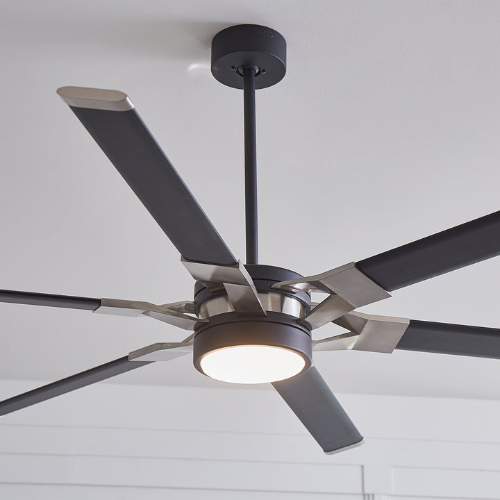 Visual Comfort Fan Canada - 6LFR62MBKD - 62" Ceiling Fan - Loft - Midnight Black