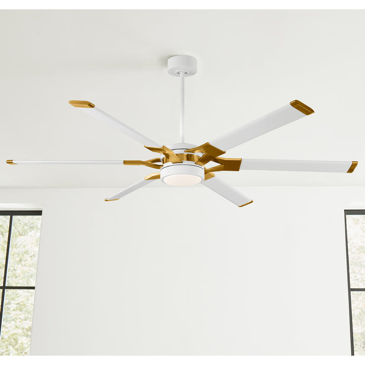 Visual Comfort Fan Canada - 6LFR62RZWBBSD - 62" Ceiling Fan - Loft - Matte White
