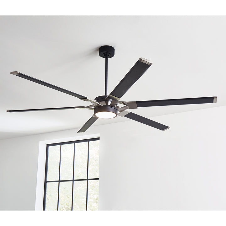 Visual Comfort Fan Canada - 6LFR72MBKD - 72"Ceiling Fan - Loft - Midnight Black