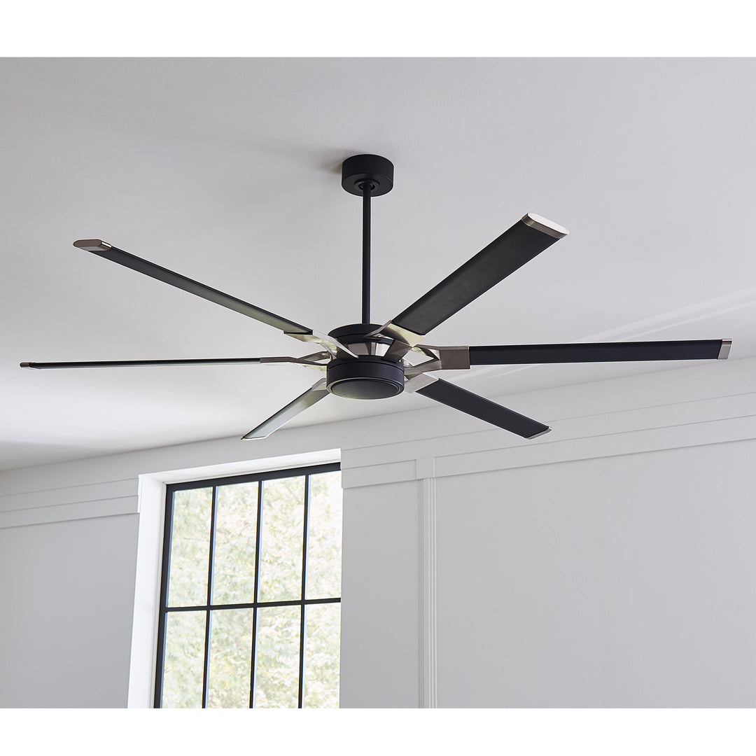 Visual Comfort Fan Canada - 6LFR72MBKD - 72"Ceiling Fan - Loft - Midnight Black