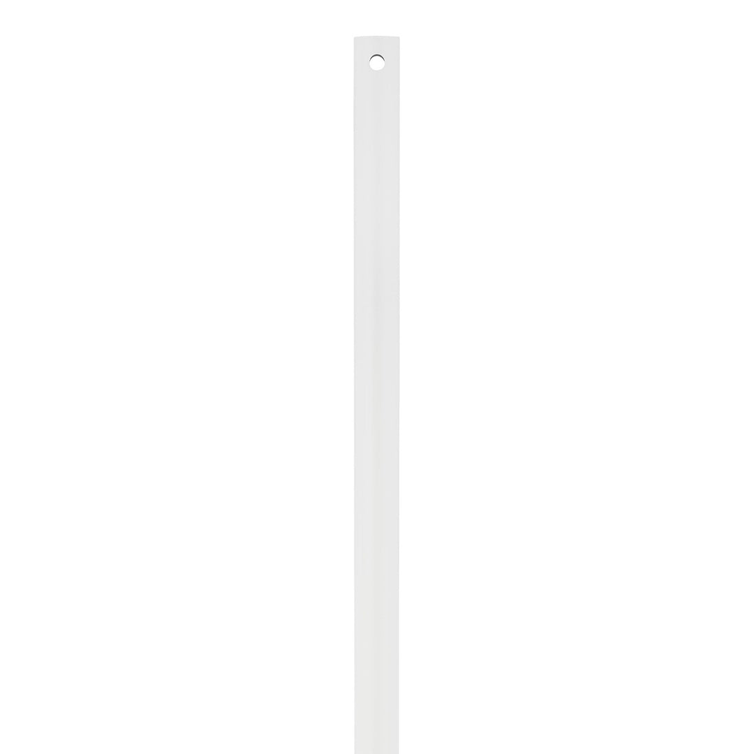 Coastal Downrod Downrod in Matte White - available from The Lighting Shoppe, trusted by Canadian homeowners