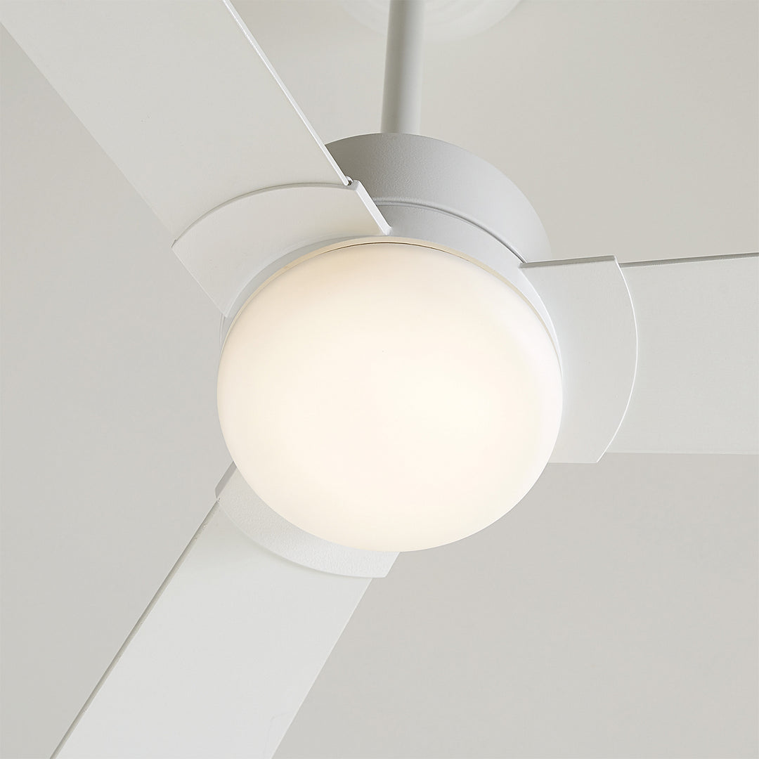 Rozzen LED Fan Light Kit in Brushed Steel - available from The Lighting Shoppe, trusted by Canadian homeowners