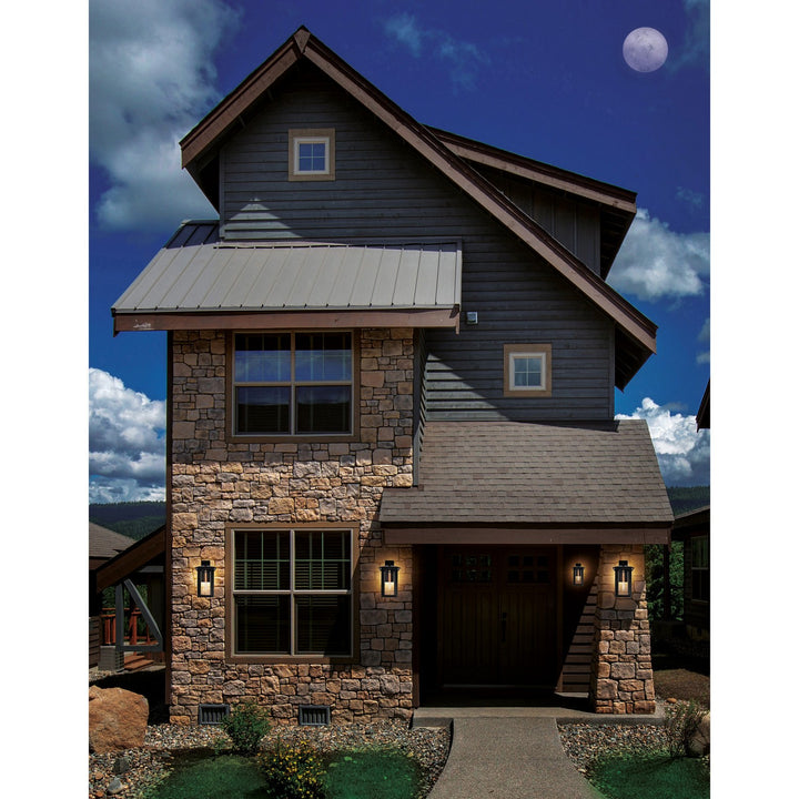 CWI Lighting Canada - 0417W11-1-101 - One Light Outdoor Wall Mount - Crawford - Black