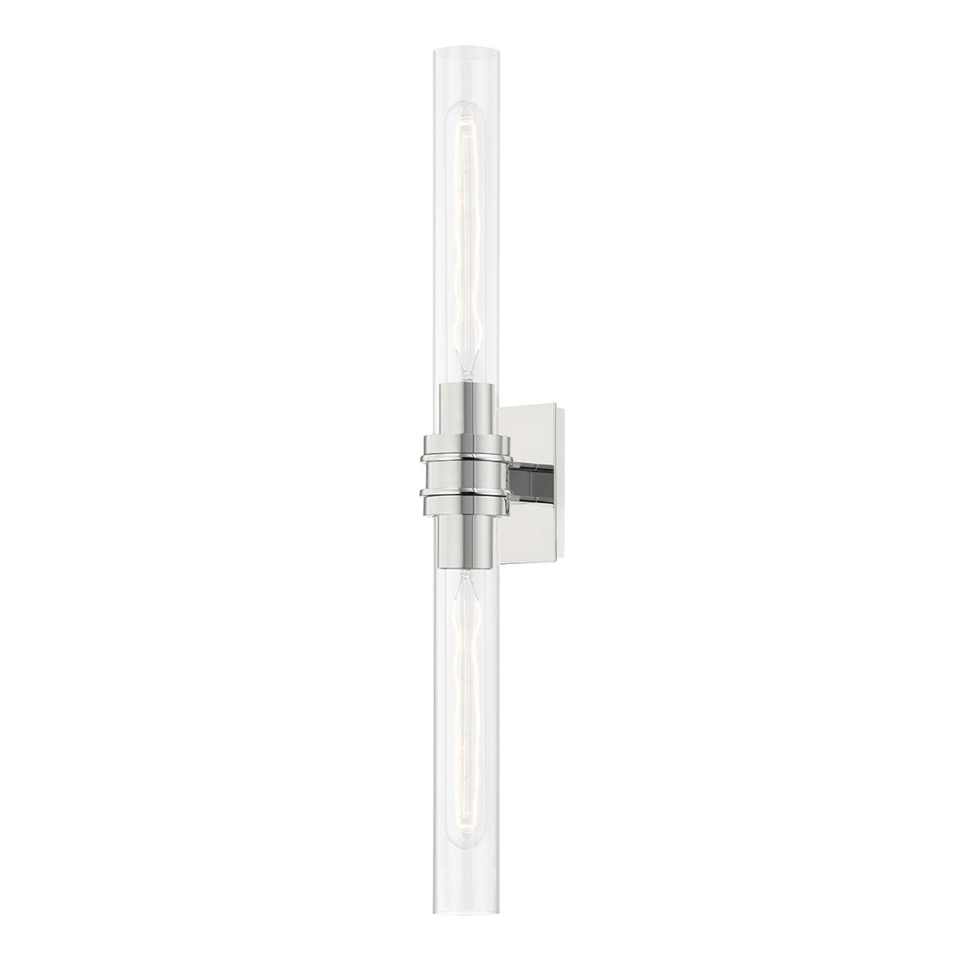 Hudson Valley Canada - 1042-PN - Two Light Bath Bracket - Oakfield - Polished Nickel