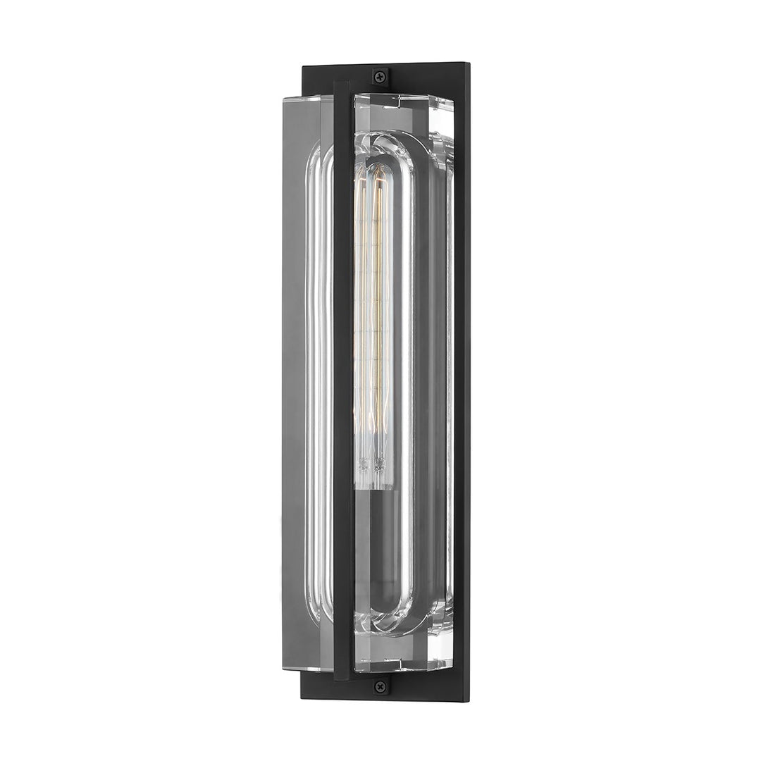 Hudson Valley Canada - 1731-BBR - One Light Wall Sconce - Hawkins - Black Brass