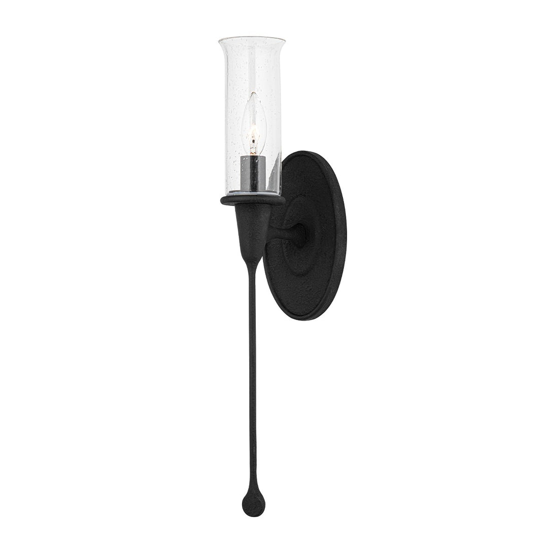 Hudson Valley Canada - 4101-BI - One Light Wall Sconce - Chisel - Black Iron