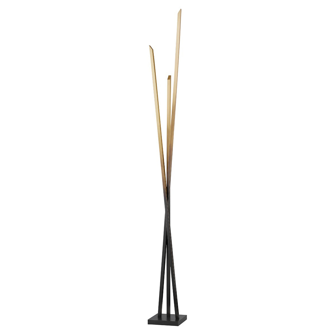 Gansevoort LED Floor Lamp in Gradient Brass - available from The Lighting Shoppe, trusted by Canadian homeowners