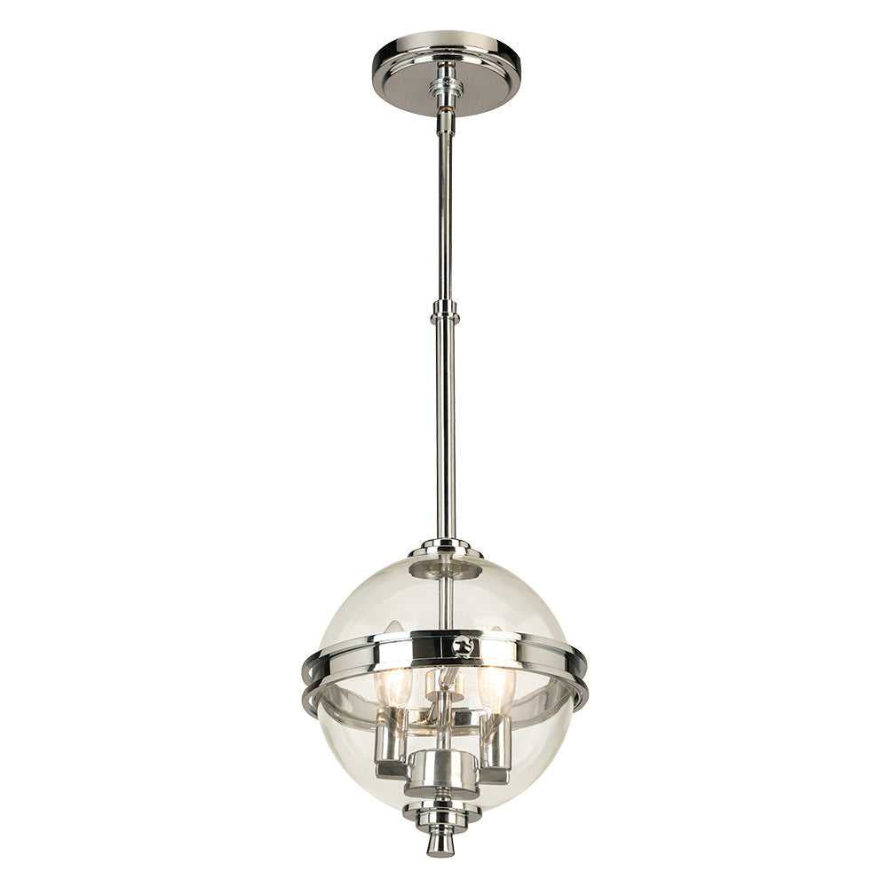 Cecillia Two Light Pendant in Chrome Eglo Canada