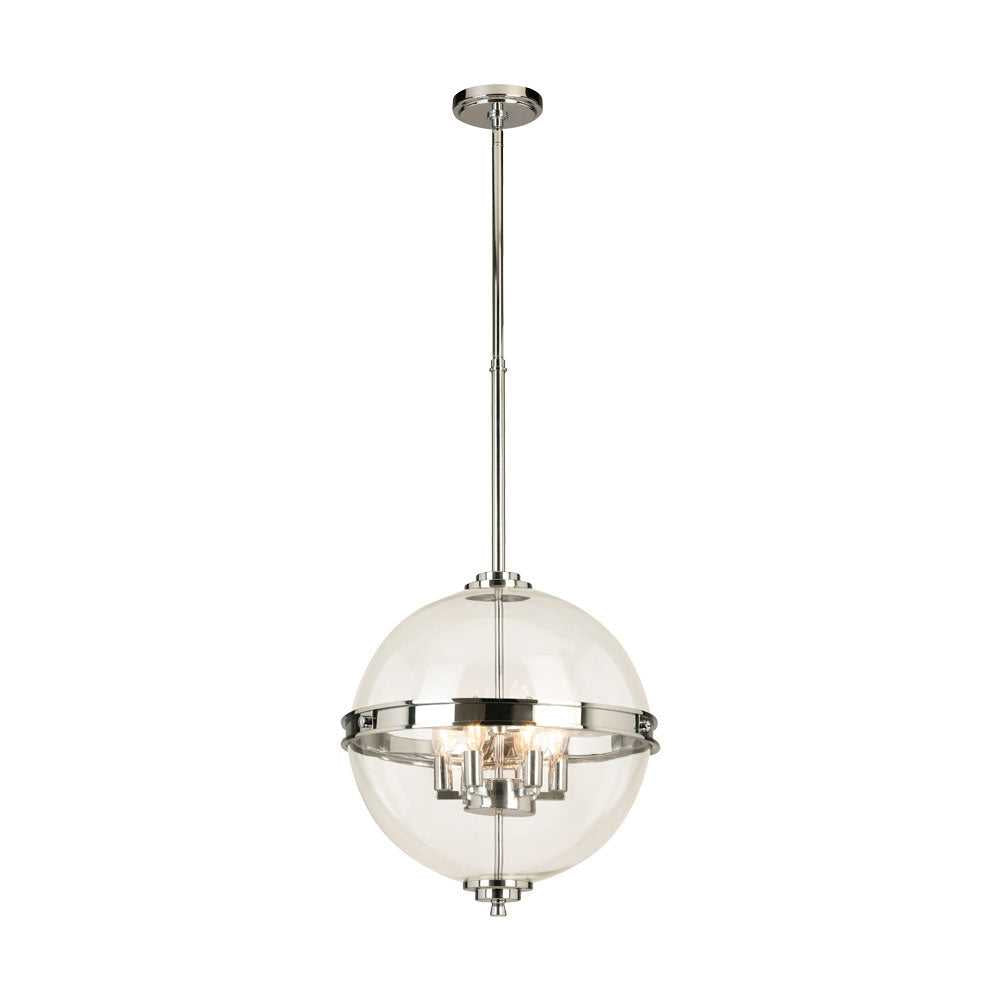 Cecillia Six Light Pendant in Chrome Eglo Canada