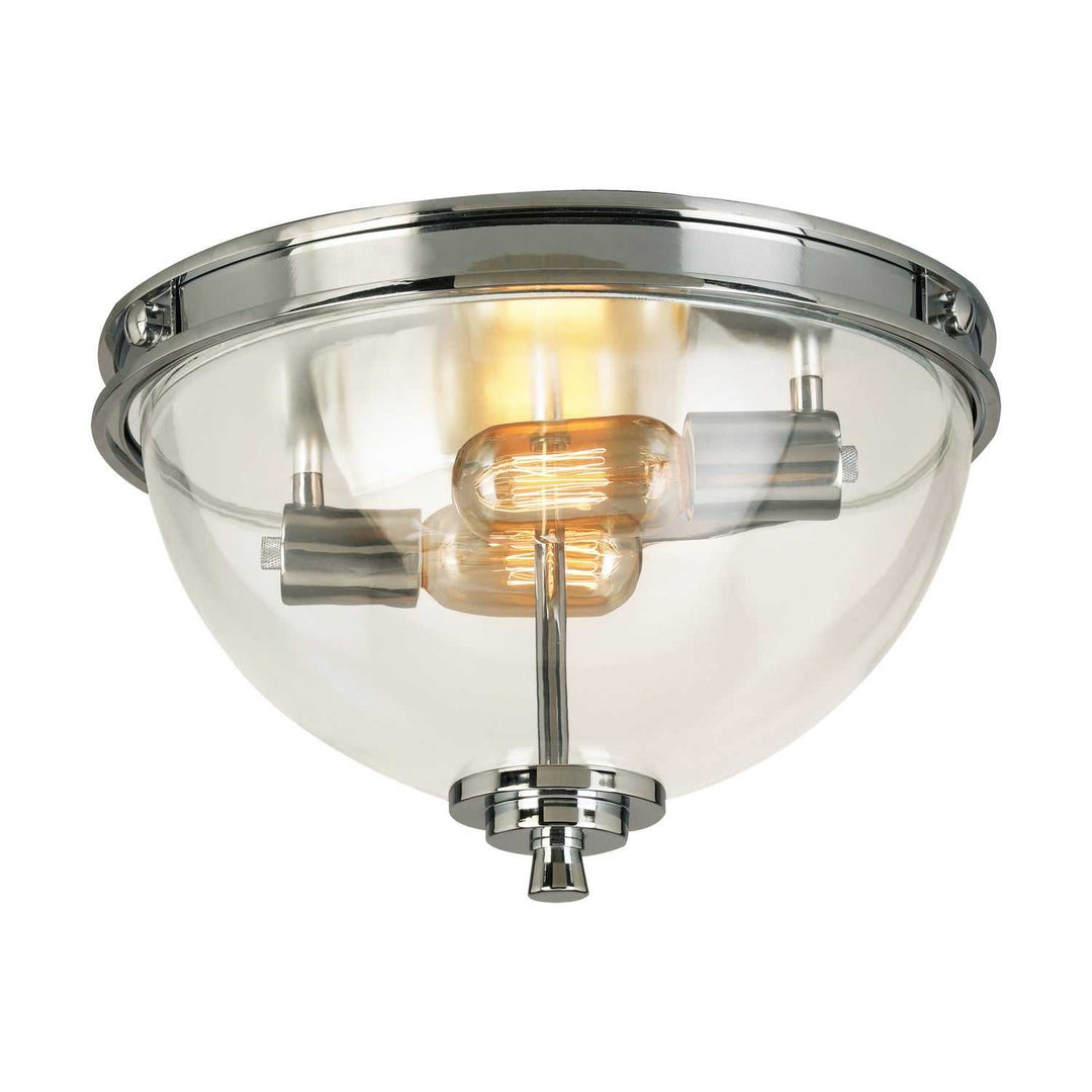 Cecillia Three Light Ceiling Mount in Chrome Eglo Canada