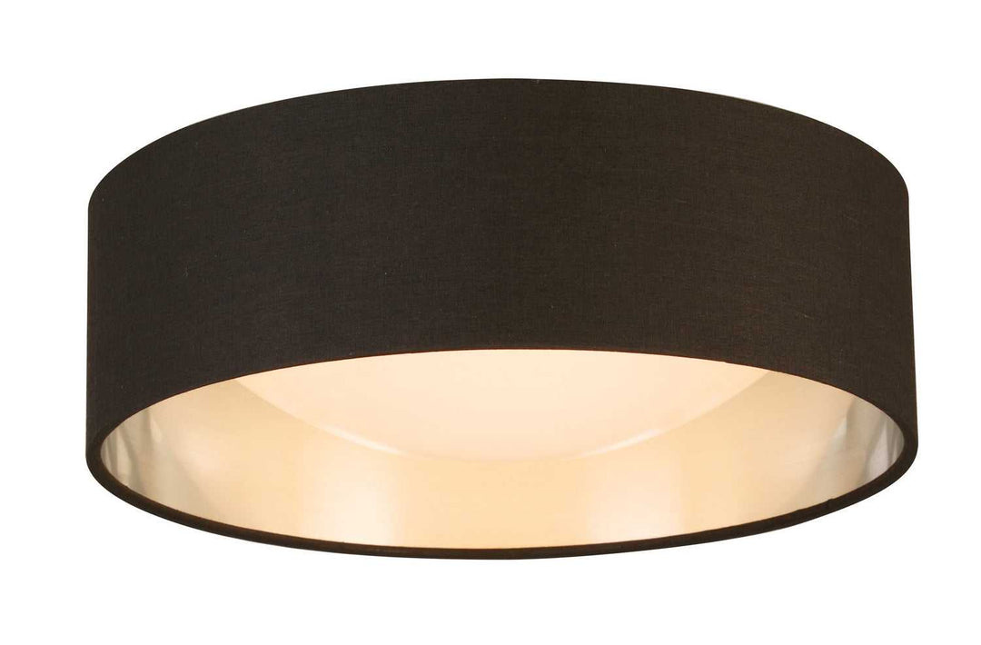 Orme LED Ceiling Mount in Black/Brushed Nickel Eglo Canada