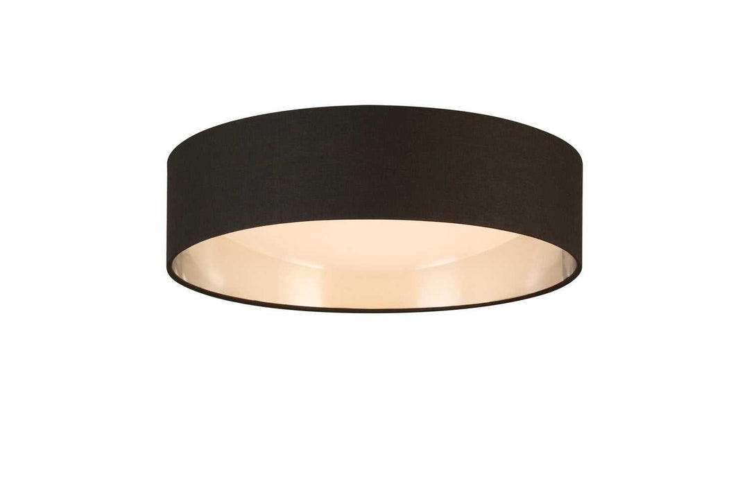 Orme LED Ceiling Mount in Black/Brushed Nickel Eglo Canada