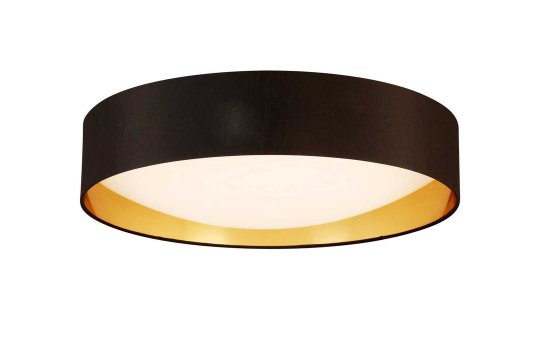 Orme LED Ceiling Mount in Black/Gold Eglo Canada
