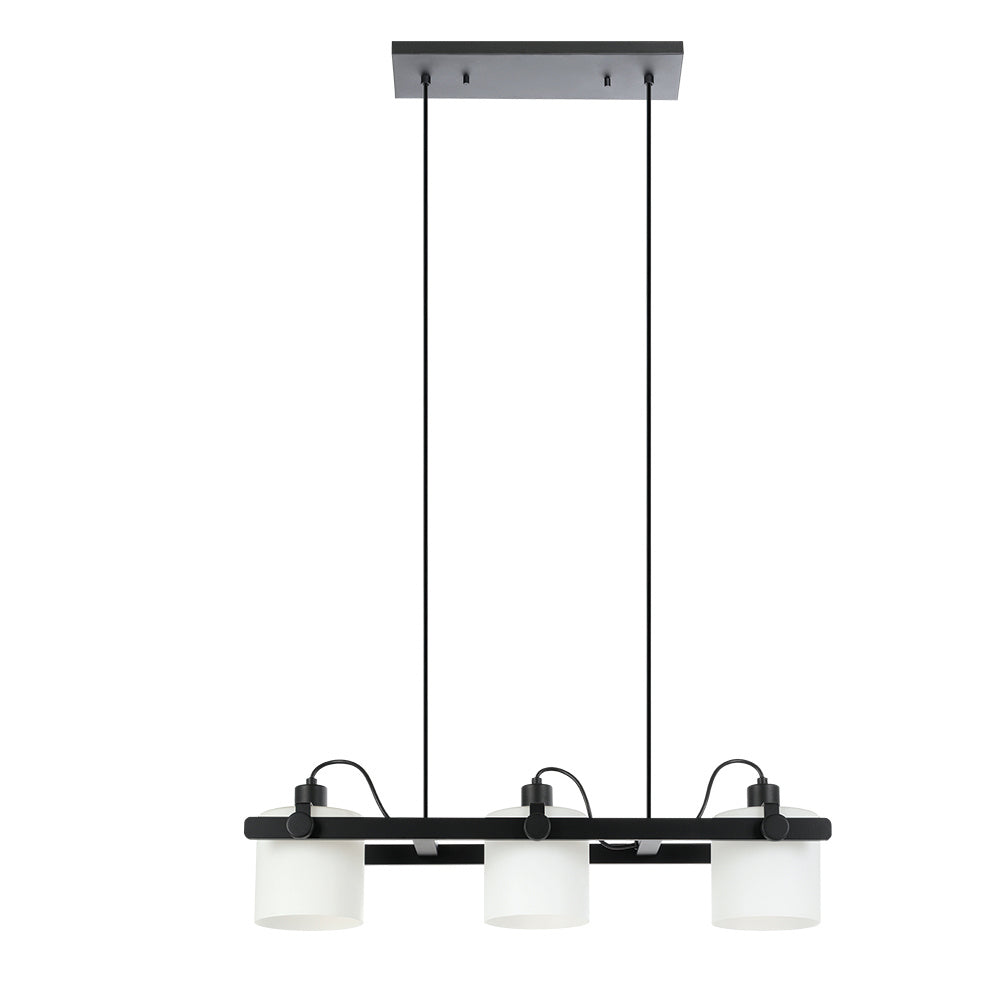 Eglo Canada - 204941A - Three Light Pendant - Drummond - Black