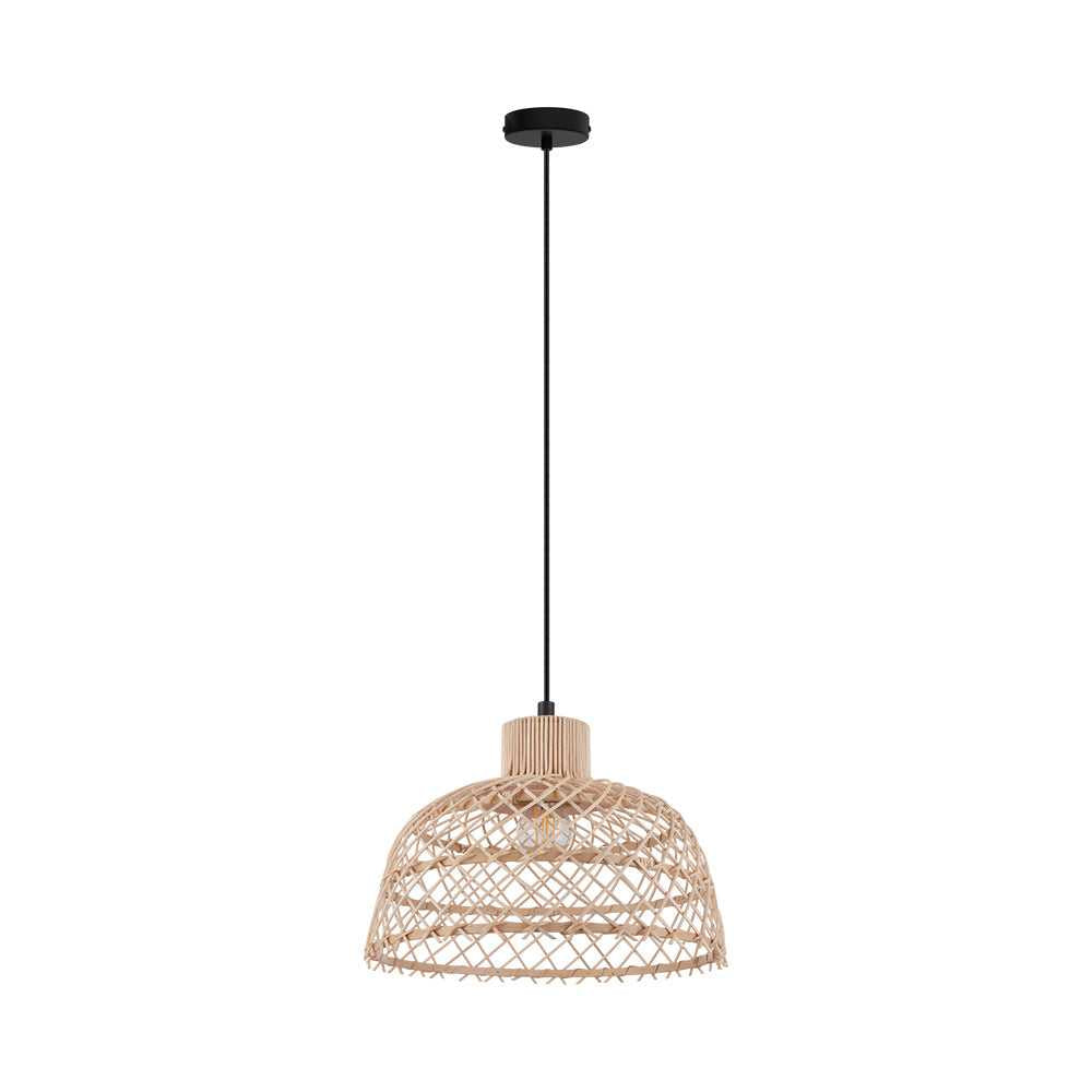 Ausnby One Light Pendant in Black Eglo Canada
