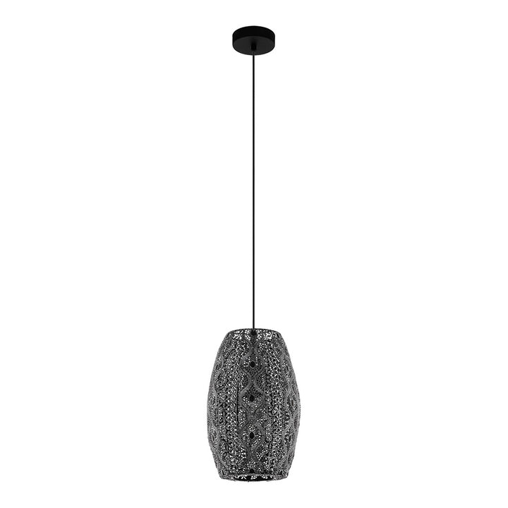 Eglo Canada - 43391A - One Light Pendant - Riyadh - Antique Black