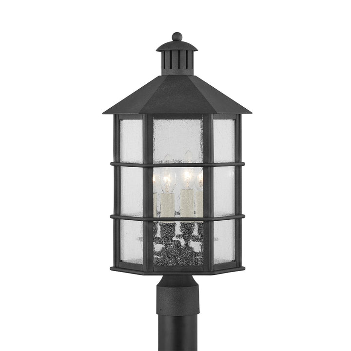 Troy Lighting Canada - P2522-FRN - Four Light Outdoor Post - Lake County - French Iron