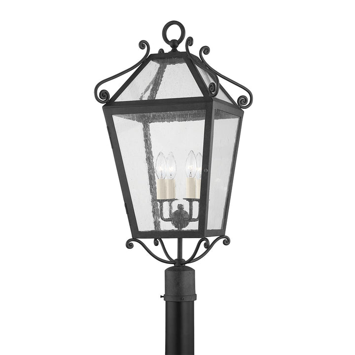 Troy Lighting Canada - P4129-FRN - Four Light Pendant - Santa Barbara County - French Iron