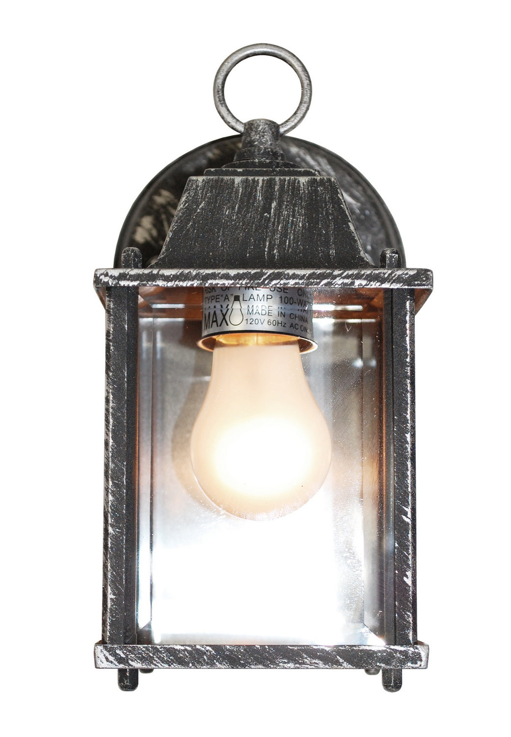 Patrician One Light Wall Lantern in Swedish Iron - available from The Lighting Shoppe, trusted by Canadian homeowners