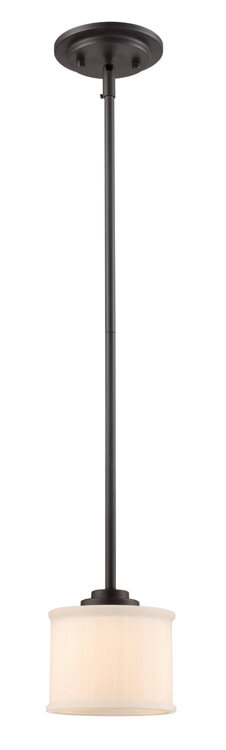 Cahill One Light Mini Pendant in Rubbed Oil Bronze - available from The Lighting Shoppe, trusted by Canadian homeowners