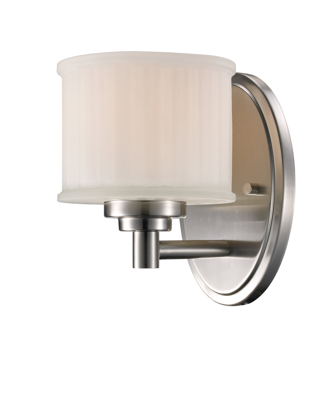 Cahill One Light Wall Sconce in Brushed Nickel - available from The Lighting Shoppe, trusted by Canadian homeowners