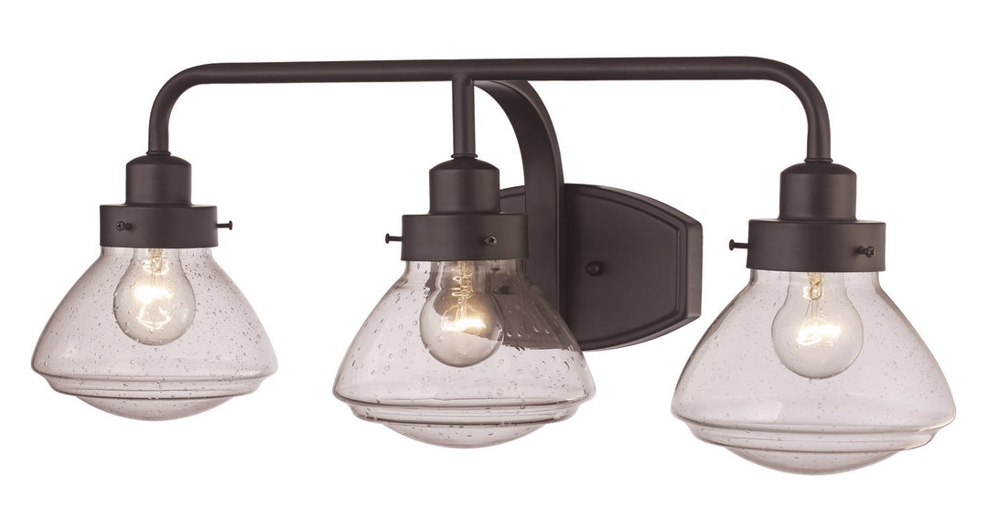 Bathroom Fixtures - Three Lights - available from The Lighting Shoppe, trusted by Canadian homeowners