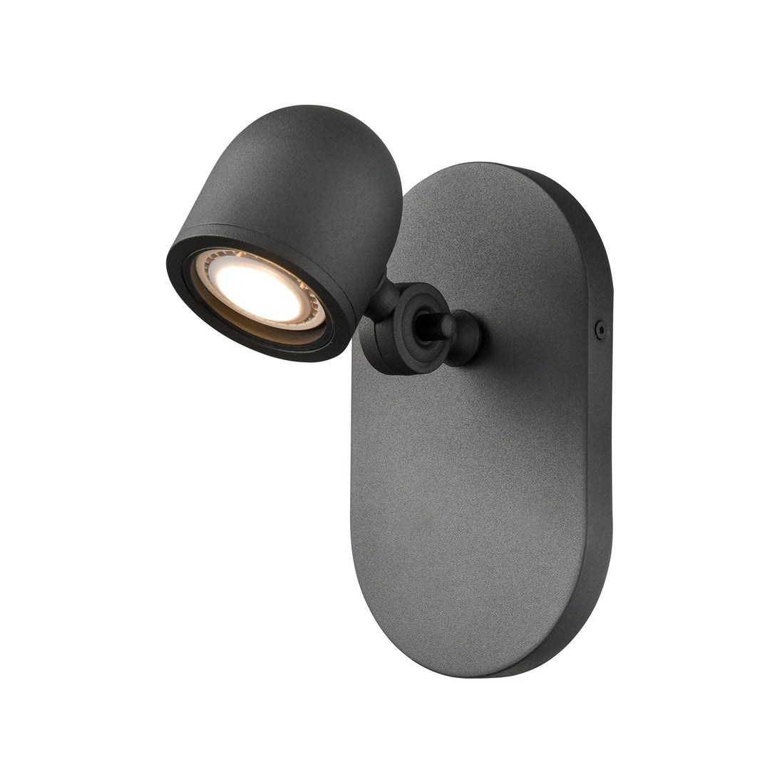 Pond Inlet Outdoor One Light Outdoor Wall Sconce in Black - available from The Lighting Shoppe, trusted by Canadian homeowners