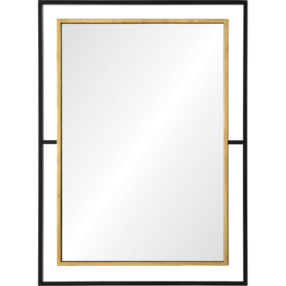 Renwil Canada - MT2244 - Mirror - Gray - Gold Leaf, Black