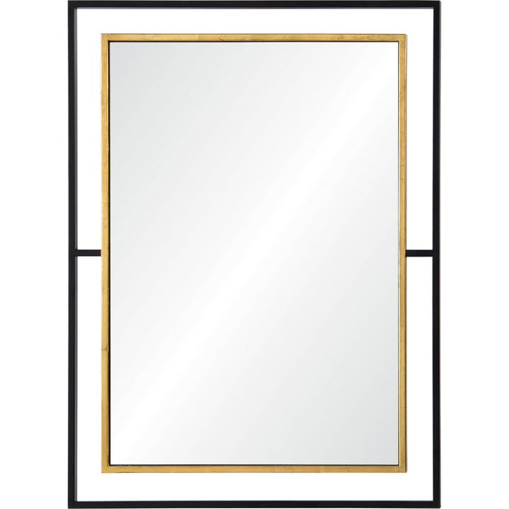 Renwil Canada - MT2244 - Mirror - Gray - Gold Leaf, Black