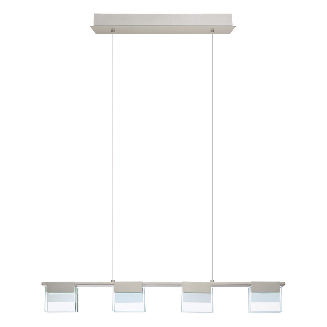 Vicino LED Pendant in Matte Nickel - available from The Lighting Shoppe, trusted by Canadian homeowners