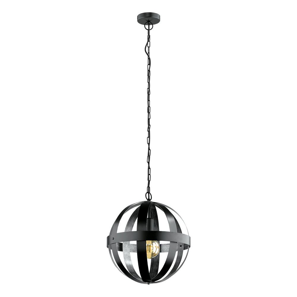 Westbury One Light Pendant in Black - available from The Lighting Shoppe, trusted by Canadian homeowners