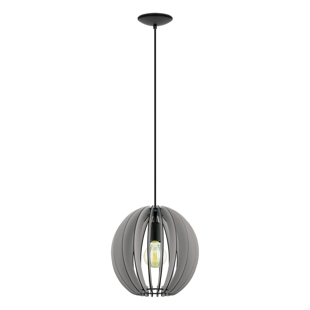 Holden One Light Suspension in Black - available from The Lighting Shoppe, trusted by Canadian homeowners