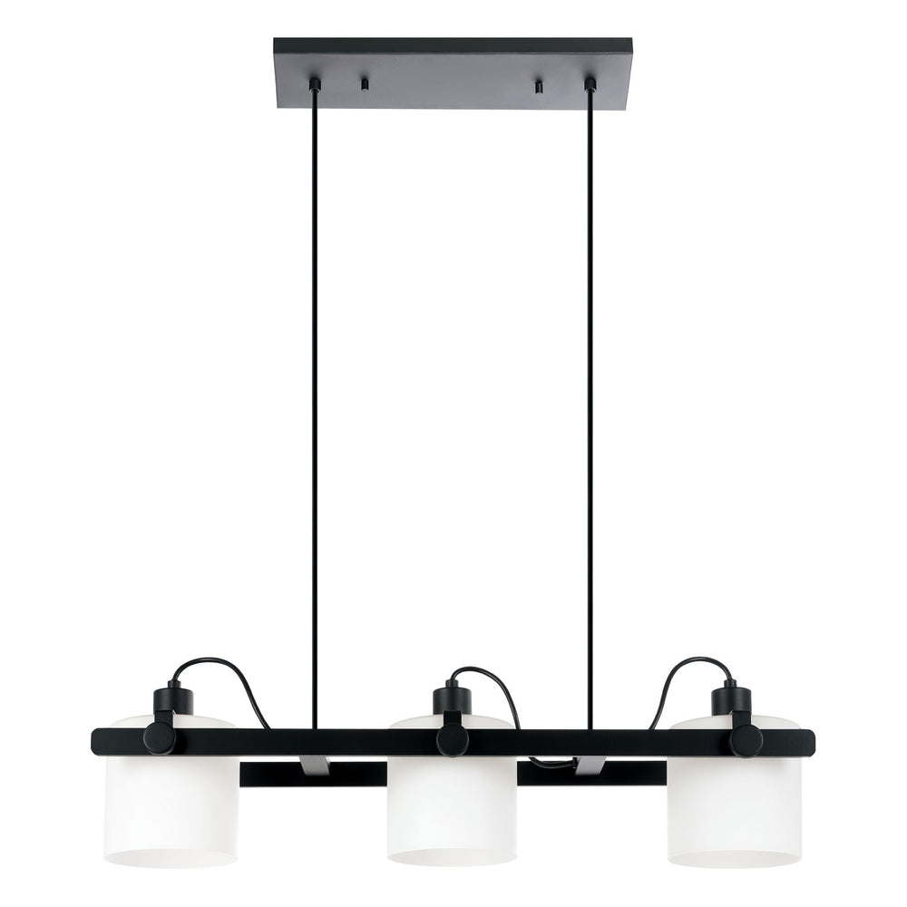 Drummond Three Light Pendant in Black - available from The Lighting Shoppe, trusted by Canadian homeowners