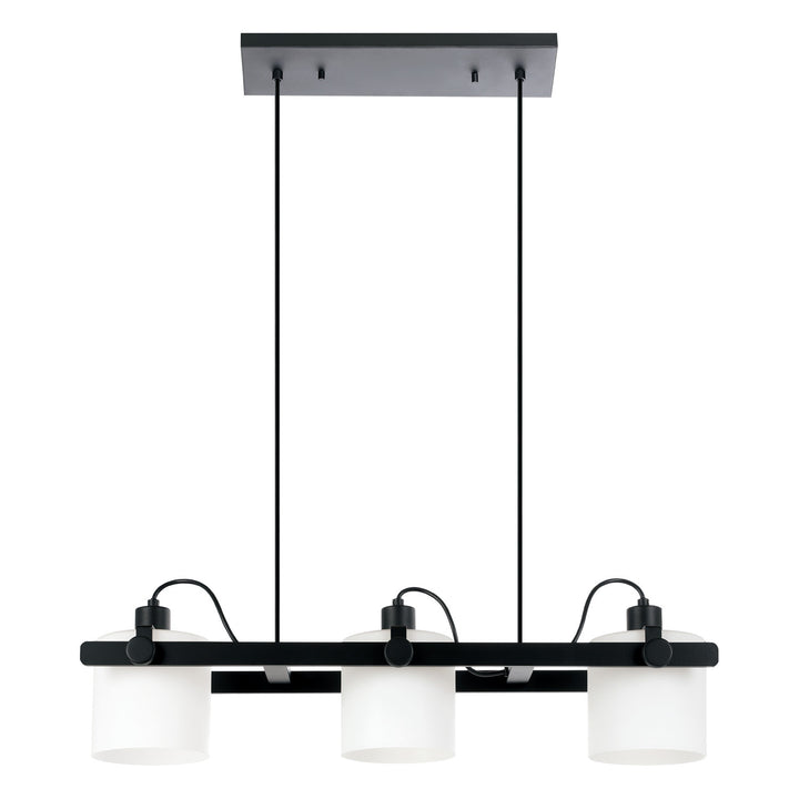 Drummond Three Light Pendant in Black - available from The Lighting Shoppe, trusted by Canadian homeowners