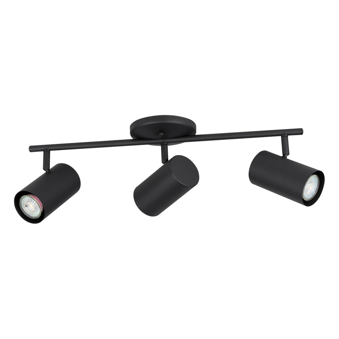 Calloway LED Fixed Track Light in Structured Black - available from The Lighting Shoppe, trusted by Canadian homeowners