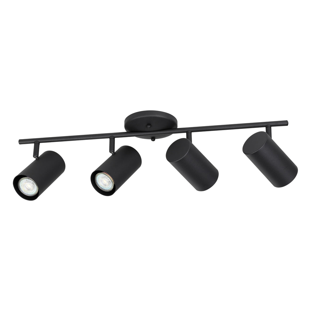 Calloway LED Fixed Track Light in Structured Black - available from The Lighting Shoppe, trusted by Canadian homeowners