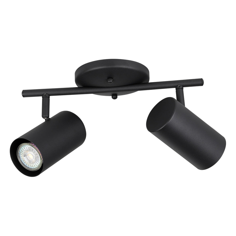 Calloway LED Fixed Track Light in Structured Black - available from The Lighting Shoppe, trusted by Canadian homeowners