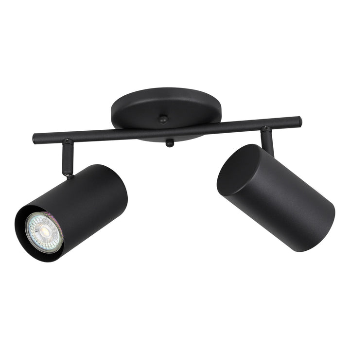 Calloway LED Fixed Track Light in Structured Black - available from The Lighting Shoppe, trusted by Canadian homeowners