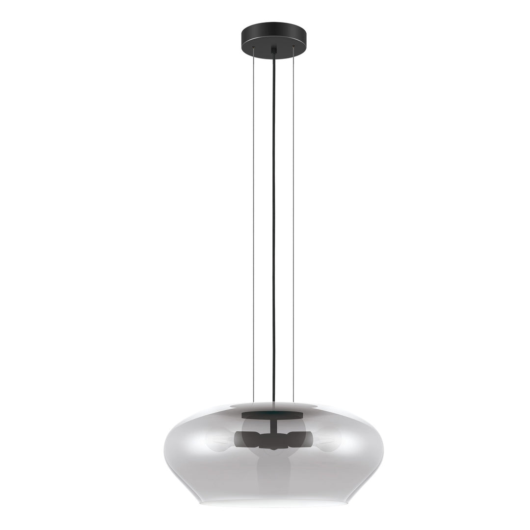 Priorat Three Light Pendant in Black - available from The Lighting Shoppe, trusted by Canadian homeowners