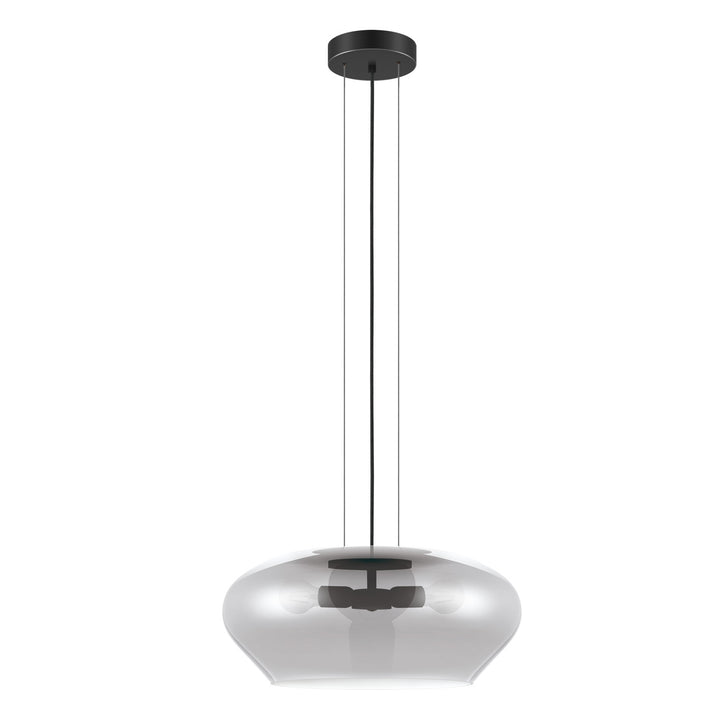 Priorat Three Light Pendant in Black - available from The Lighting Shoppe, trusted by Canadian homeowners