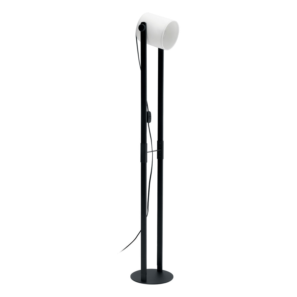 Burbank LED Floor Lamp in Black - available from The Lighting Shoppe, trusted by Canadian homeowners