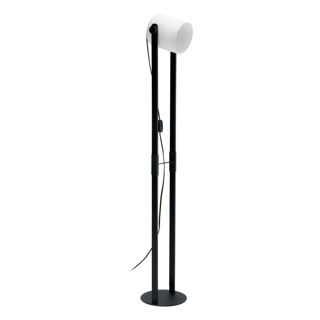 Burbank LED Floor Lamp in Black - available from The Lighting Shoppe, trusted by Canadian homeowners