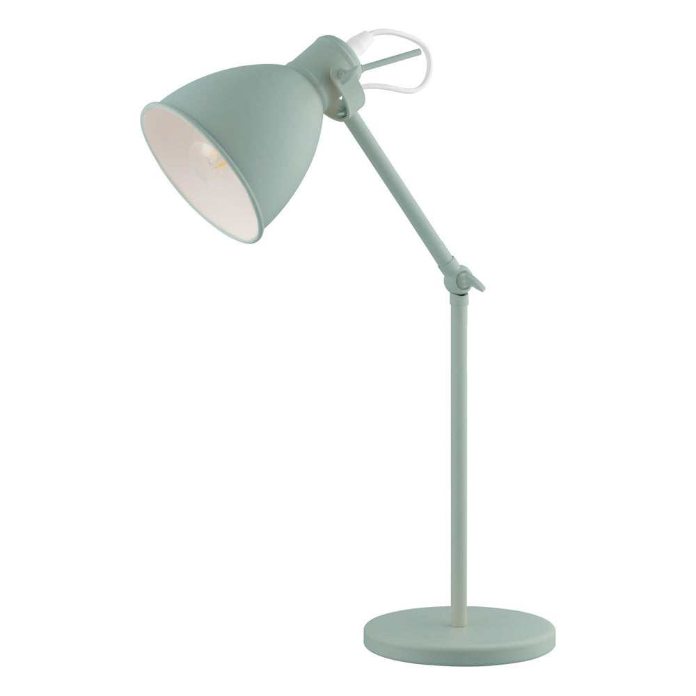 Priddy One Light Table Lamp in Pastel Light Green - available from The Lighting Shoppe, trusted by Canadian homeowners