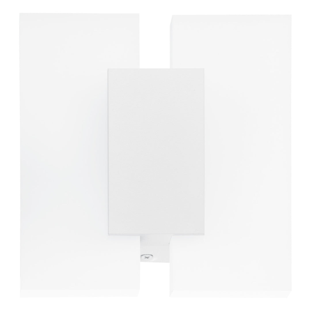Metrass 2 LED Wall Sconce in White - available from The Lighting Shoppe, trusted by Canadian homeowners