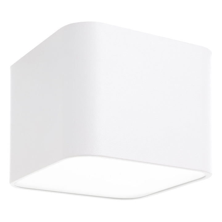 Grimasola One Light Ceiling Mount in White - available from The Lighting Shoppe, trusted by Canadian homeowners
