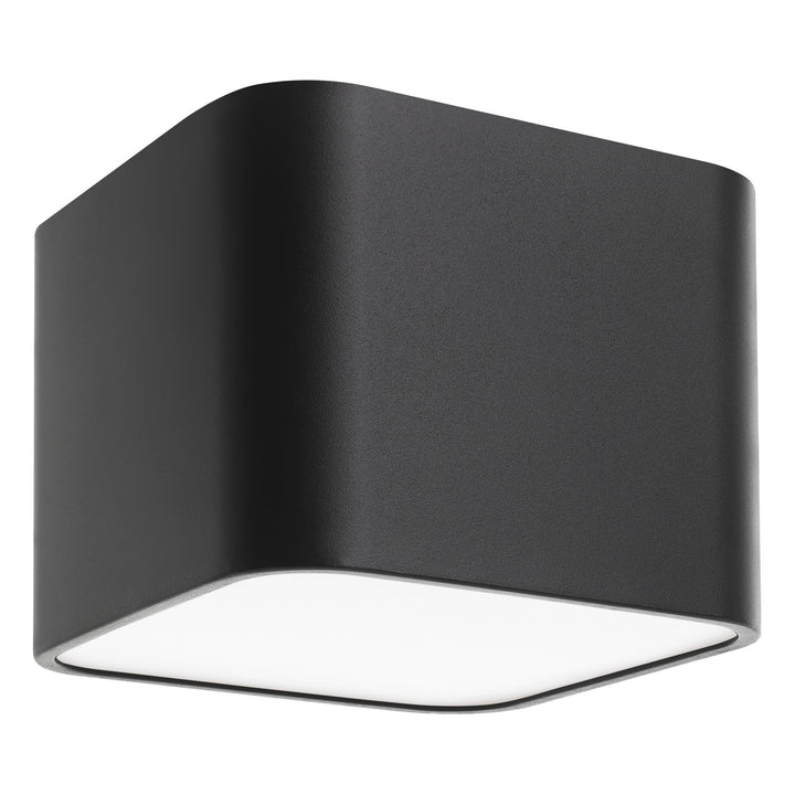 Grimasola One Light Ceiling Mount in Black - available from The Lighting Shoppe, trusted by Canadian homeowners